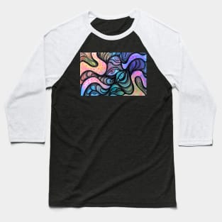 Trippy Eyes Baseball T-Shirt